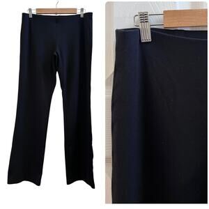 Eileen Fisher Knit Viscose Blend Straight Leg Size 10 Pant 29.5 Inch Inseam